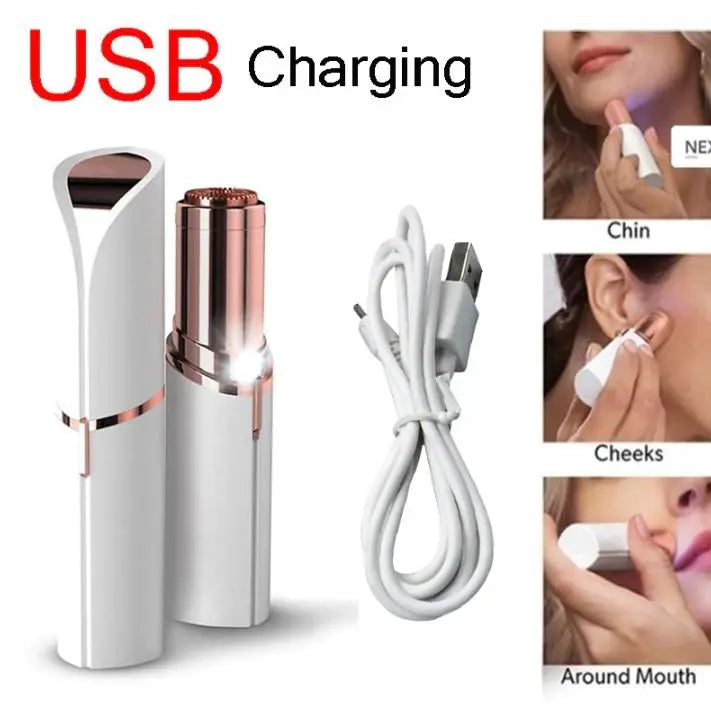 Flawless Facial Hair Remover (chargeable Usb) Salora Store