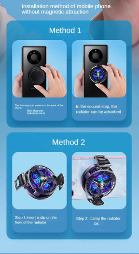 Magnetic Cell Phone Cooling Fan